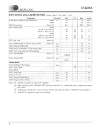 CS4228A-KSZR Datenblatt Seite 8