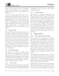 CS4228A-KSZR數據表 頁面 15