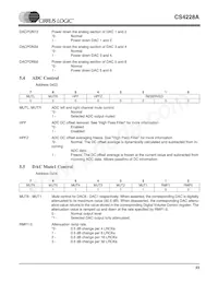 CS4228A-KSZR數據表 頁面 23