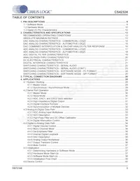 CS42324-CQZ Datenblatt Seite 3
