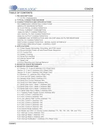 CS4234-ENZR Datasheet Pagina 3