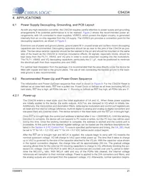 CS4234-ENZR Datasheet Pagina 21