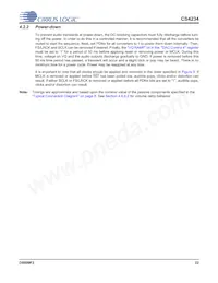 CS4234-ENZR Datasheet Pagina 22