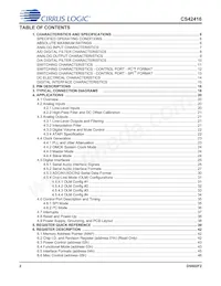 CS42416-CQZ/C1 Datenblatt Seite 2