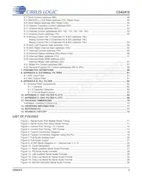 CS42416-CQZ/C1 Datenblatt Seite 3