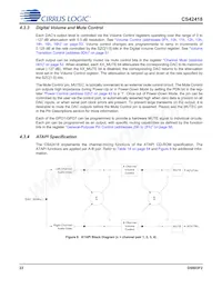 CS42418-CQZ/C1 데이터 시트 페이지 22