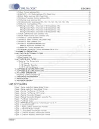 CS42418-DQZR Datasheet Page 3