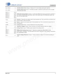 CS42432-DMZR Datenblatt Seite 7