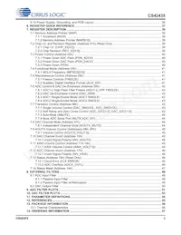 CS42435-DMZ Datasheet Page 3