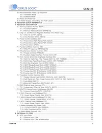 CS42436-DMZR Datenblatt Seite 3