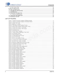CS42436-DMZR Datasheet Page 4