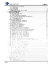 CS42438-CMZ Datenblatt Seite 3