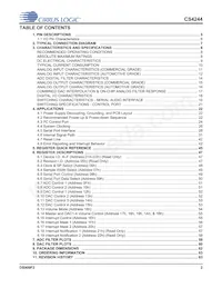 CS4244-DNZR Datasheet Pagina 2