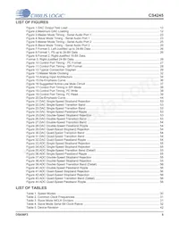 CS4245-DQZR Datasheet Pagina 5