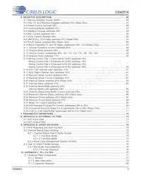 CS42518-DQZR Datenblatt Seite 3