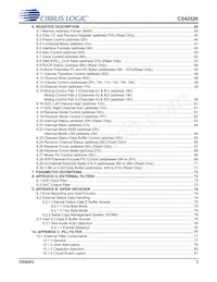 CS42526-DQZR數據表 頁面 3
