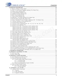 CS42528-DQZR數據表 頁面 3