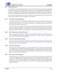 CS42528-DQZR Datasheet Page 23