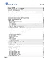 CS4265-DNZ Datenblatt Seite 3