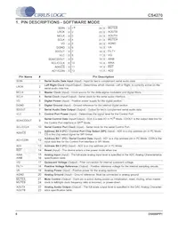 CS4270-DZZR Datasheet Page 6