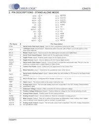 CS4270-DZZR數據表 頁面 7