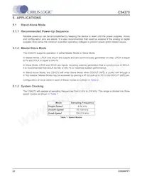 CS4270-DZZR Datasheet Page 22
