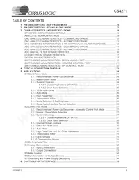 CS4271-DZZR Datasheet Page 3