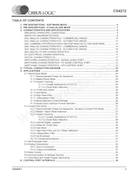 CS4272-DZZR Datasheet Page 3