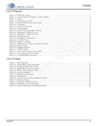 CS4299-BQZR Datenblatt Seite 3