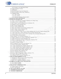 CS42L51-DNZR Datasheet Page 4