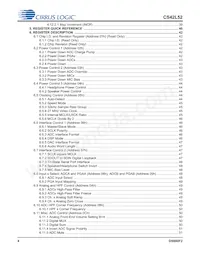 CS42L52-CNZR Datasheet Pagina 4