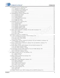 CS42L52-CNZR Datasheet Pagina 5