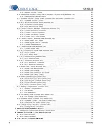 CS42L52-CNZR數據表 頁面 6