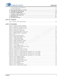 CS42L52-CNZR數據表 頁面 7