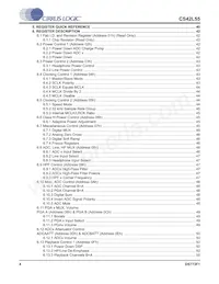 CS42L55-CNZR數據表 頁面 4