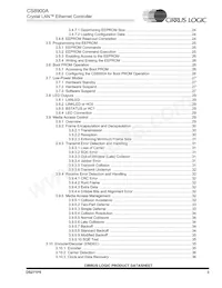 CS8900A-IQ3ZR Datasheet Pagina 3
