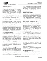 CS8900A-IQ3ZR數據表 頁面 8