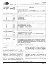 CS8900A-IQ3ZR數據表 頁面 22