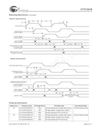 CY7C341B-25JC Datasheet Page 8