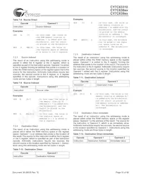 CY7C63923-PVXC Datasheet Page 10