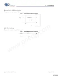 CY7C65640A-LFXCT數據表 頁面 15