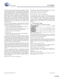 CY7C68001-56LFXC數據表 頁面 9
