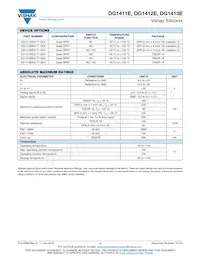 DG1413EEQ-T1-GE4 Datasheet Page 3