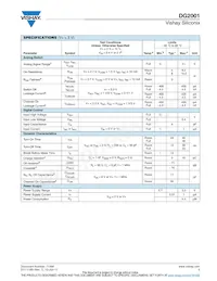 DG2001DV-T1-E3 Datasheet Pagina 3
