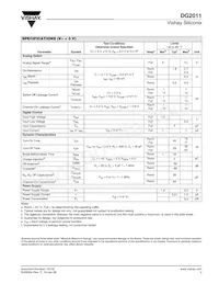 DG2011DXA-T1-E3 Datasheet Page 3