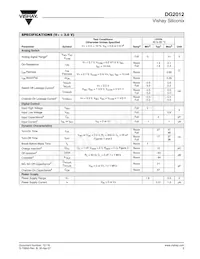 DG2012DL-T1-GE3 Datasheet Pagina 3