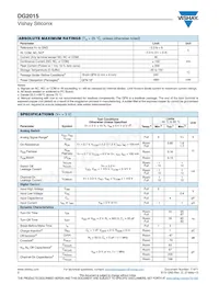 DG2015DN-T1-E4 Datasheet Page 2