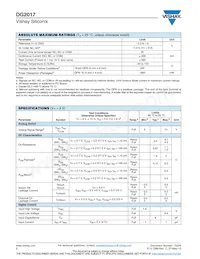 DG2017DN-T1-E4 Datasheet Page 2