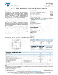DG2032EDN-T1-GE4 Datasheet Cover