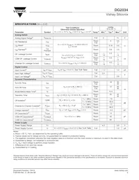 DG2034DQ-T1-E3 Datasheet Page 3